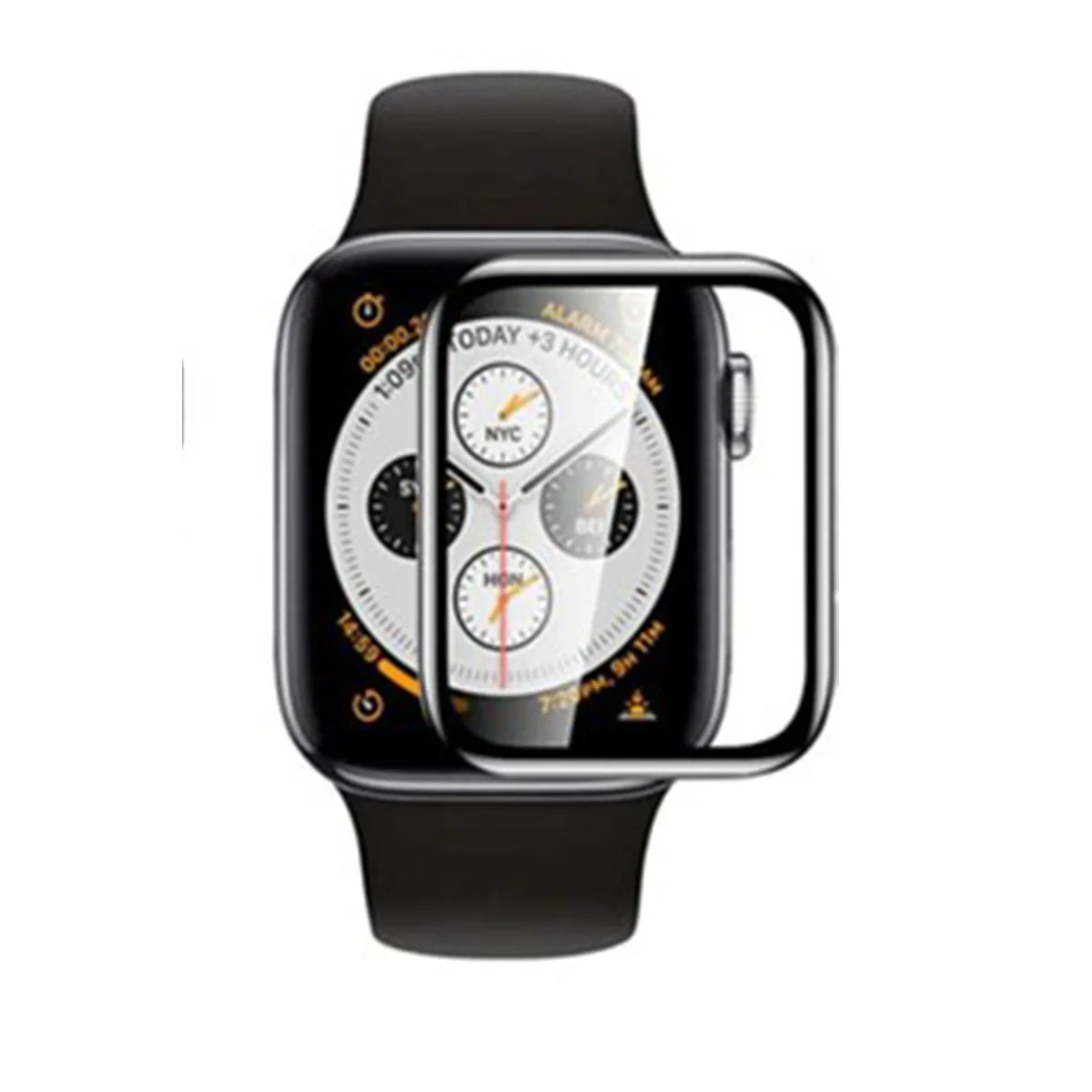 47mm Watch 6 Polymer Nano Şeffaf Ekran Koruyucu - Mükemmel Yansıma ve Kırılmaya Karşı Güvenli Kalkan