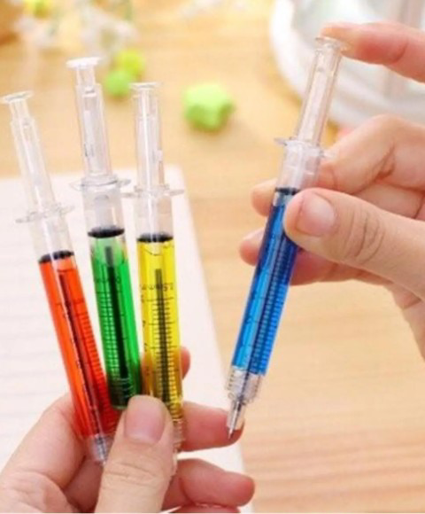 48 Adet 0.7 Uçlu Şırınga Kalem 48 Adet 0.7 Uçlu Şırınga Kalem
