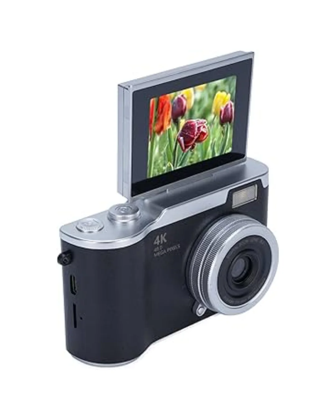 48 MP 4K Dijital Kamera 8X Zoom ve 180 Derece Ekran Yeni Başlayanlar İçin Uygun Fiyatı, Yorumları ve Özellikleri