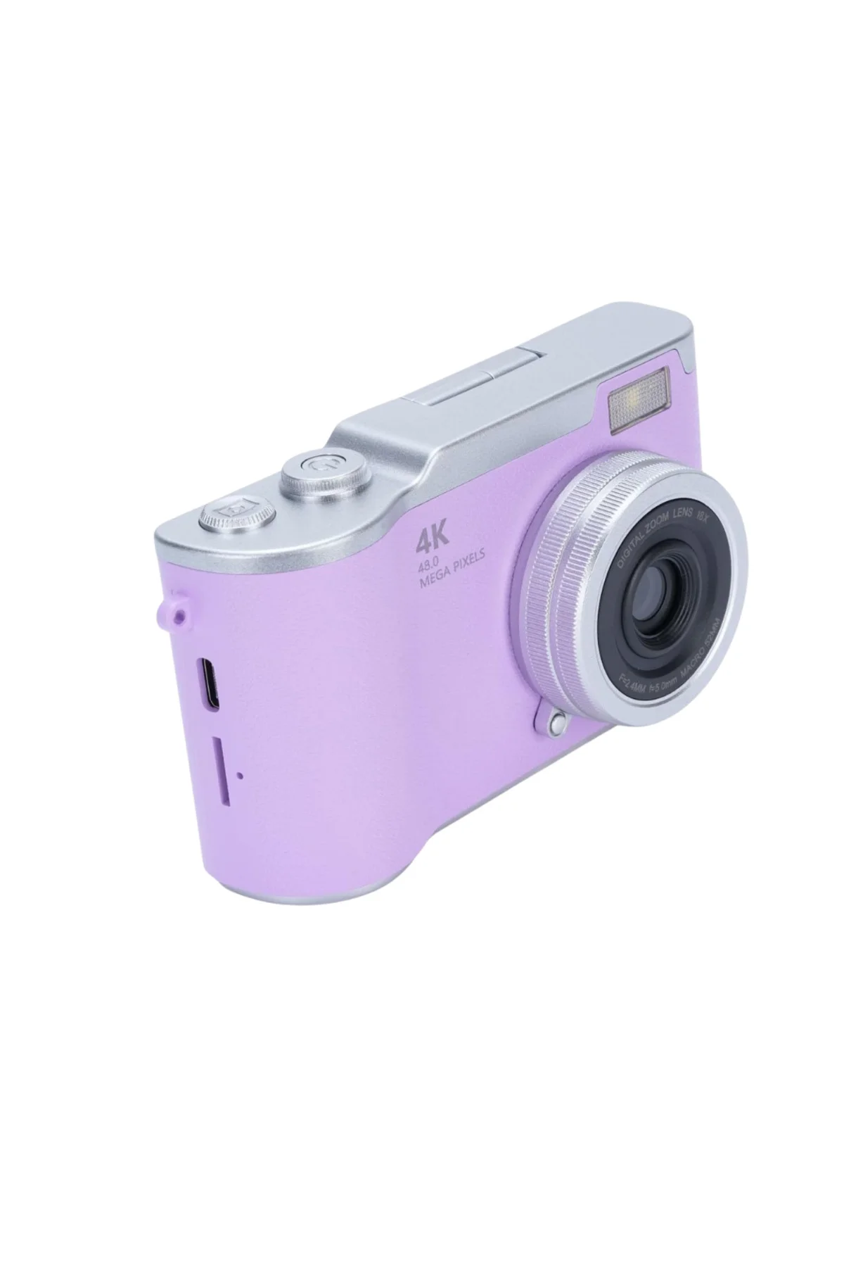 48 MP Dijital Fotoğraf Makinesi 4K Video Flip Ekranlı Kompakt