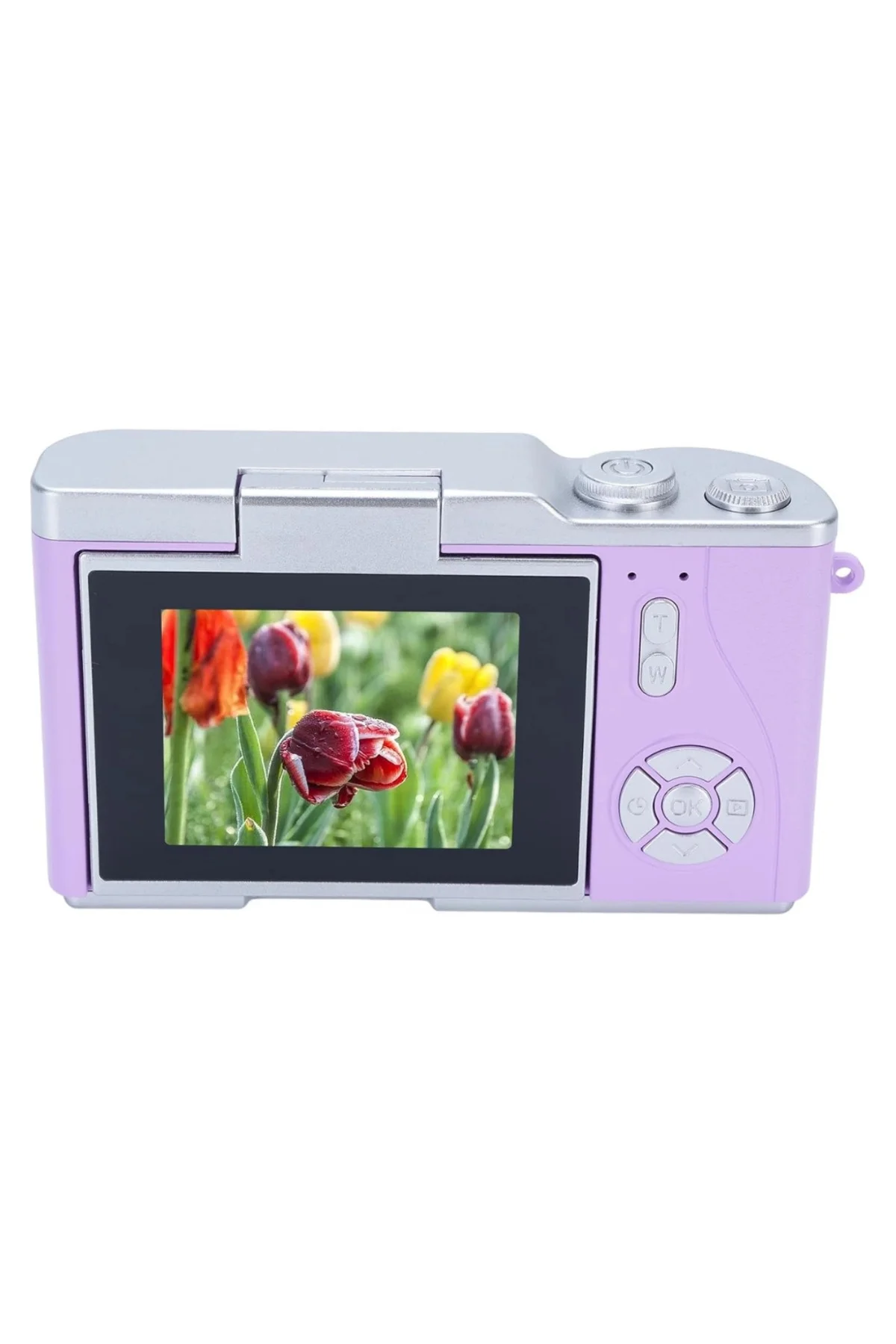 48 MP Dijital Fotoğraf Makinesi 4K Video Flip Ekranlı Kompakt