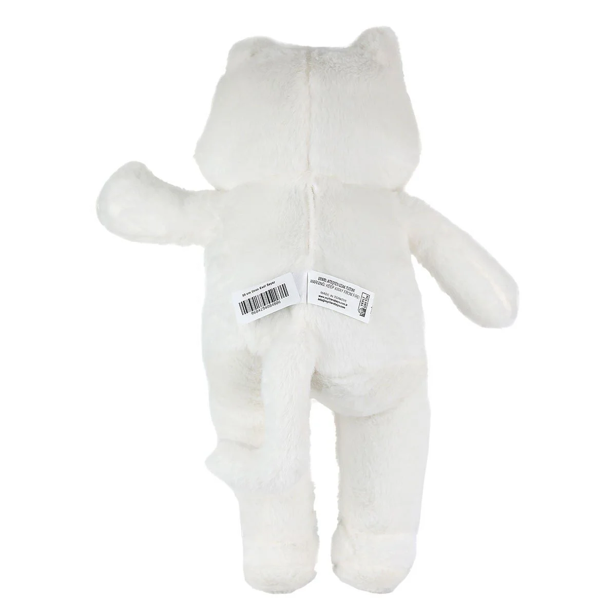 4806 Peluş Uzun Kedi 55 cm Beyaz -My Friend T