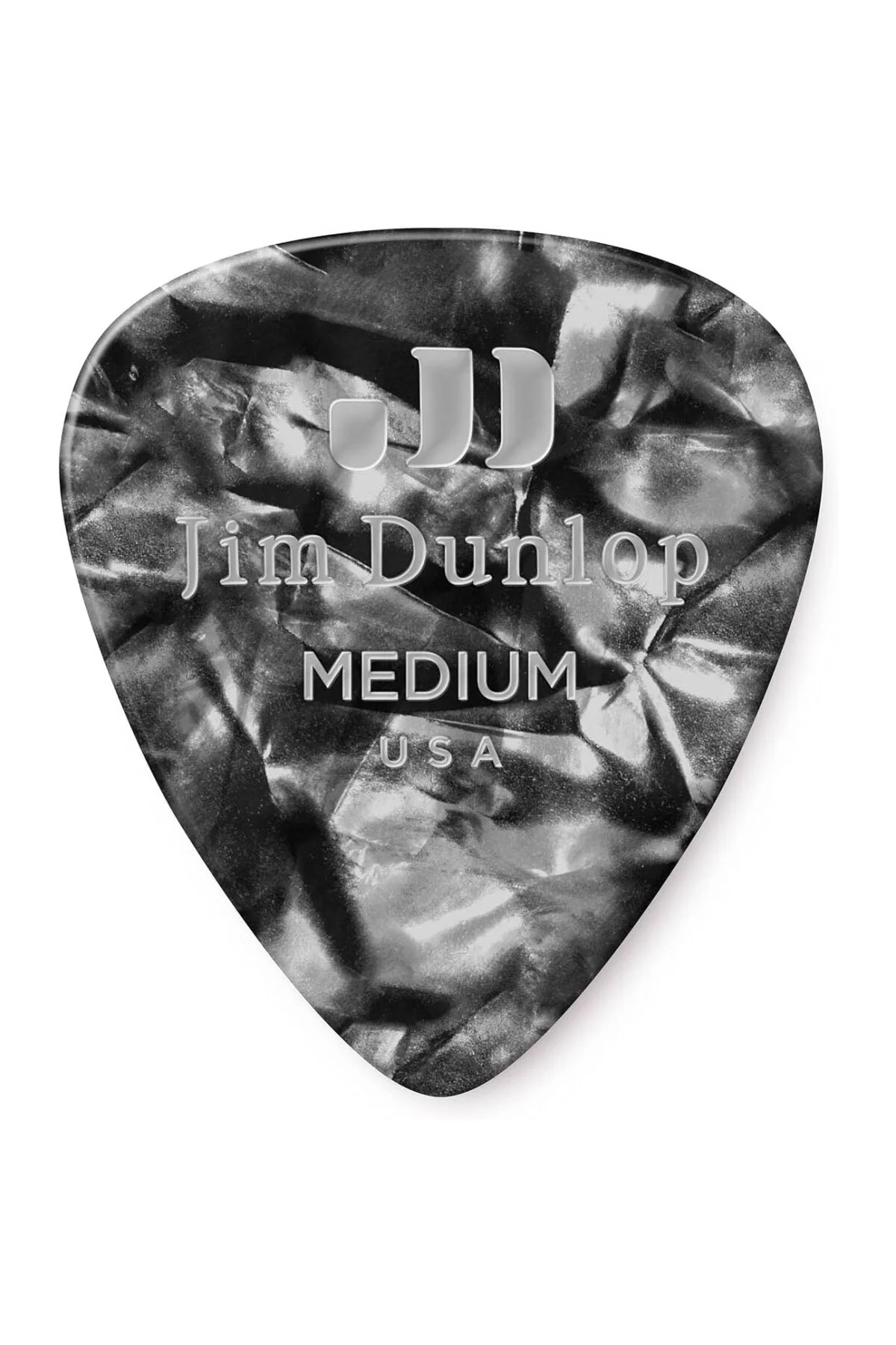 483R02MD Genuine Celluloid Black Pearloid Pena (Medium)