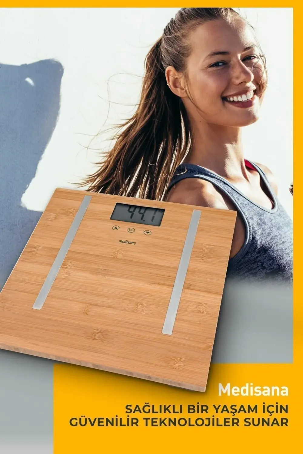 48458 Vücut Analiz Fonksiyonlu Bambo Baskül