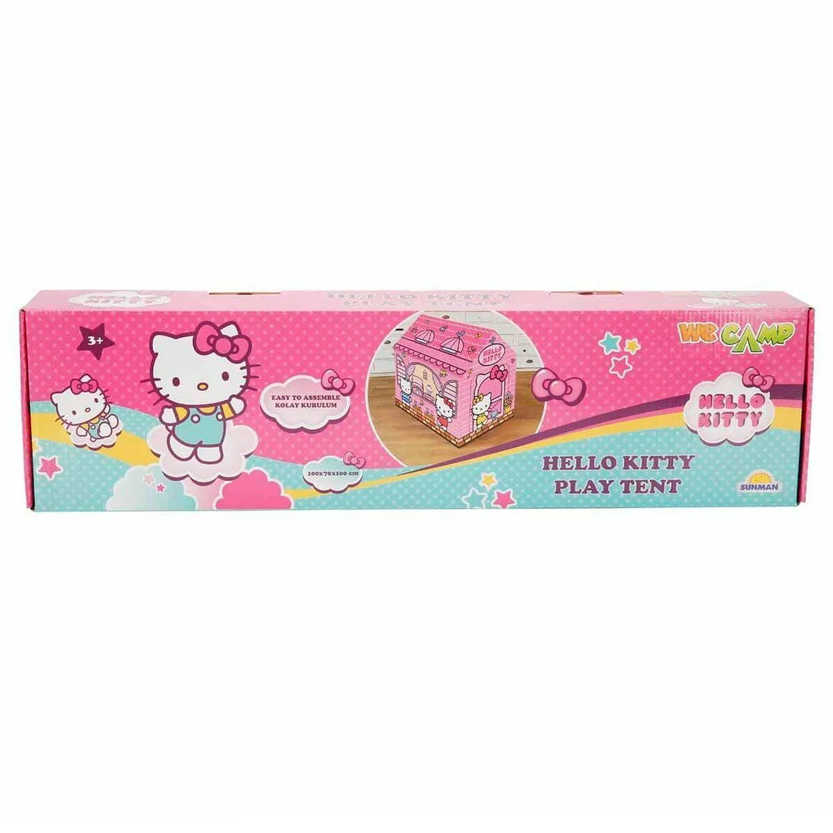 4847 Hello Kitty Oyun Çadırı 100X70X100 cm 4847 Hello Kitty Oyun Çadırı 100X70X100 cm