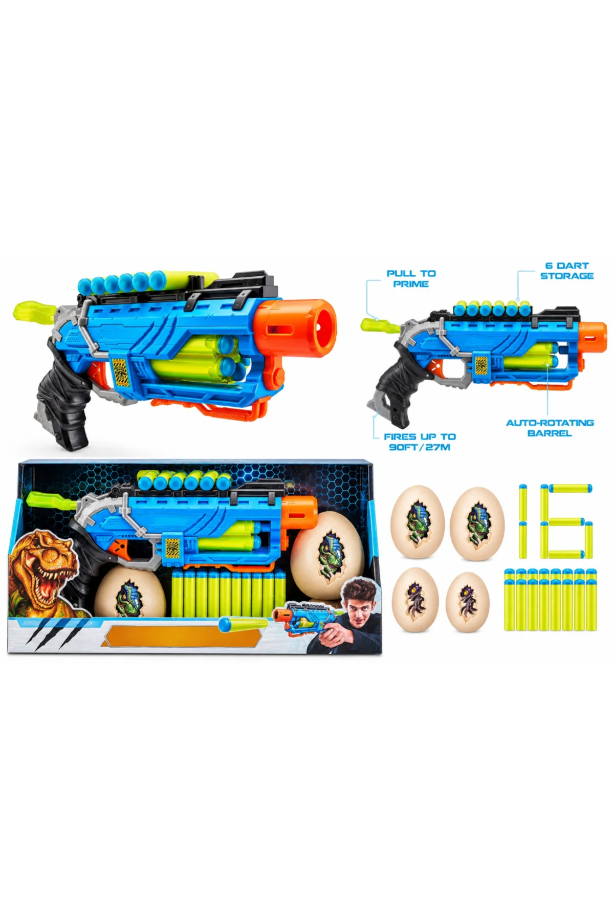 4860 Sünger Atan Dino Attack Striker S. 4860 Sünger Atan Dino Attack Striker S. - Görsel 2