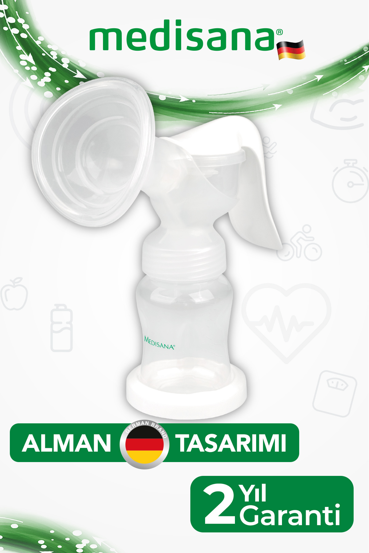 48810 Bpa Free Manual Süt Göğüs Pompası