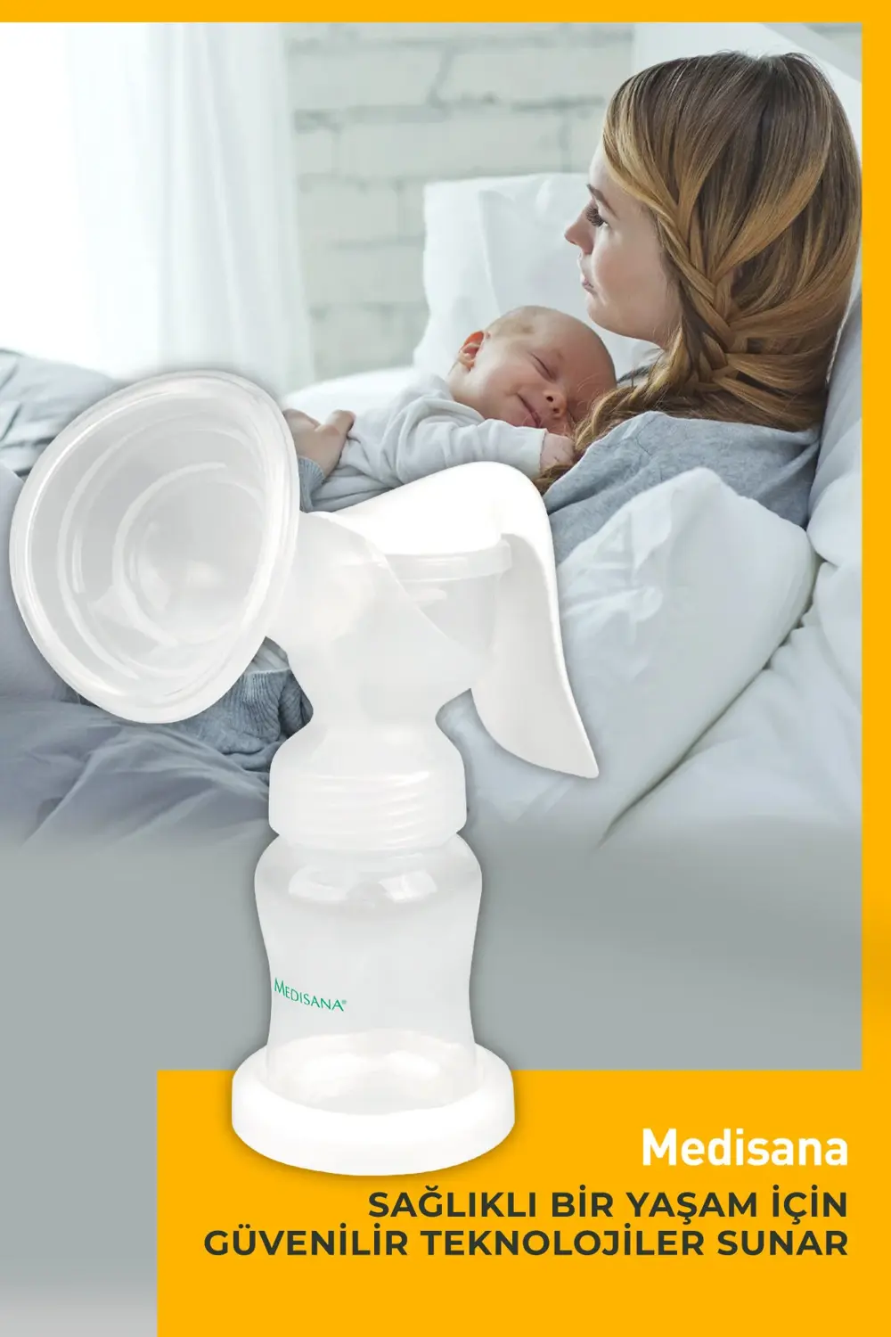 48810 Bpa Free Manual Süt Göğüs Pompası