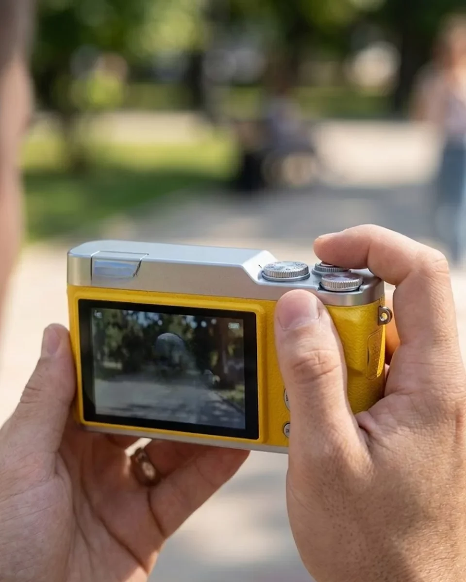 48MP Dijital Kamera 18x Zoom Flip Ekran ve Uzun Pil Ömrü ile Unutulmaz Anılar