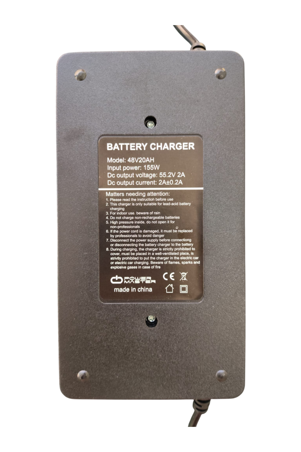 Charger 48V 20Ah Akü Şarj Cihazı – Güvenli, Verimli Ve Dayanıklı Şarj Den Charger 48V 20Ah Akü Şarj Cihazı – Güvenli, Verimli Ve Dayanıklı Şarj Den