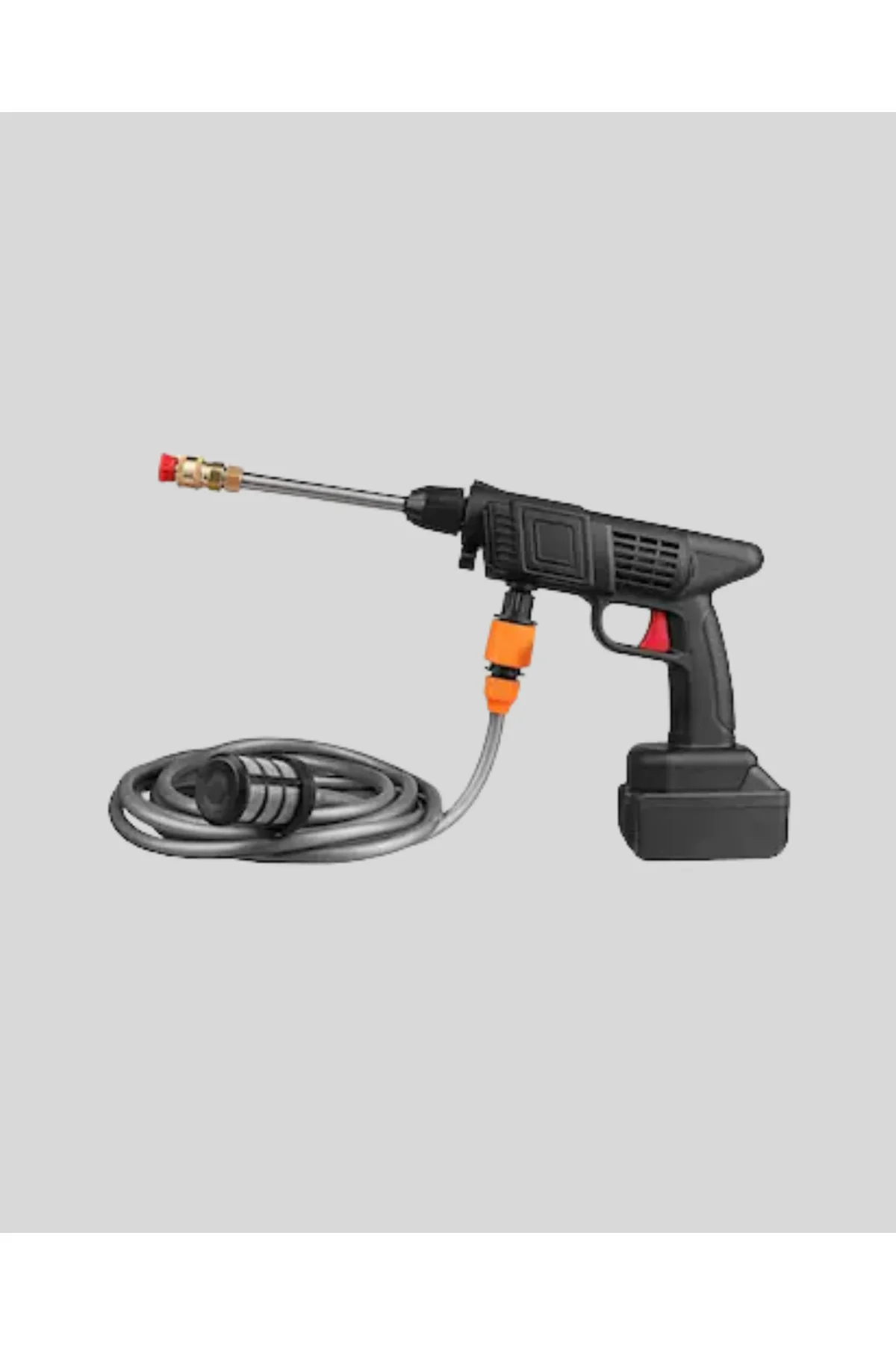 48V Kablosuz Yıkama Makinesi – 2 Pil, Köpük Tankı ve Ayarlanabili