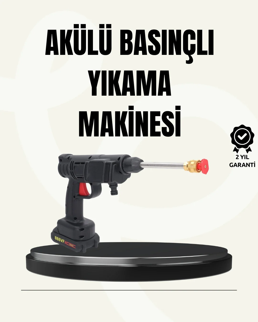 48V Şarjlı Basınçlı Yıkama Makinesi Kablosuz Su Tabancası 48V Şarjlı Basınçlı Yıkama Makinesi Kablosuz Su Tabancası