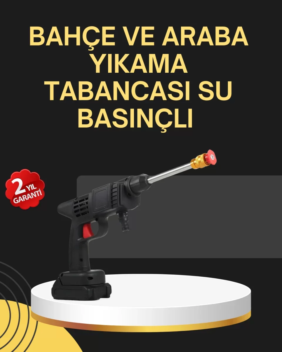 48V Şarjlı Basınçlı Yıkama Tabancası Köpük ve Çift Nozul 2025 Mod