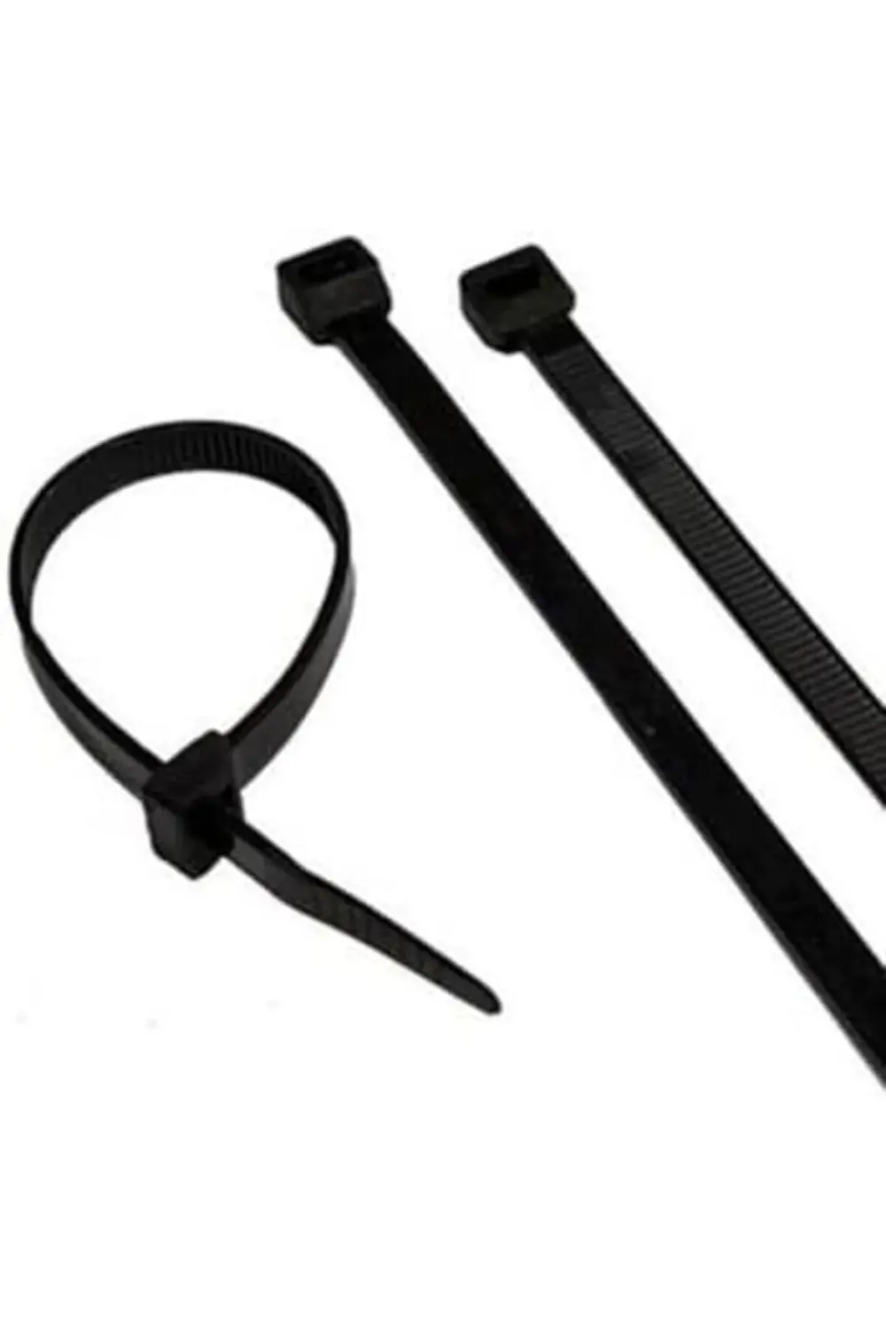 4,8x200 Siyah Kablo Bağı & Plastik Kelepçe & Cırt Kelepçe 100 Ade