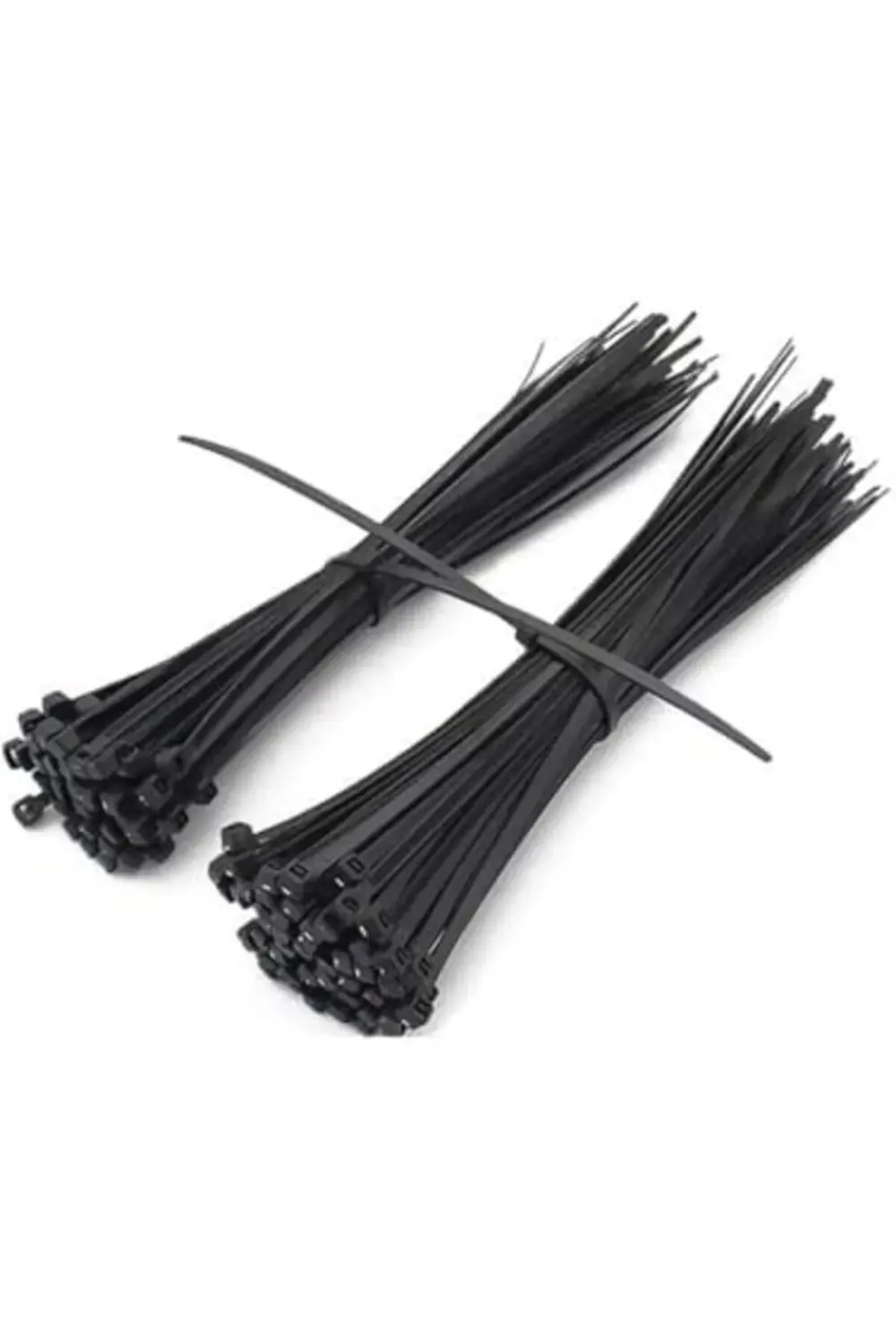 4,8x380 Siyah Kablo Bağı & Plastik Kelepçe & Kelepçe 100 Adet (pa