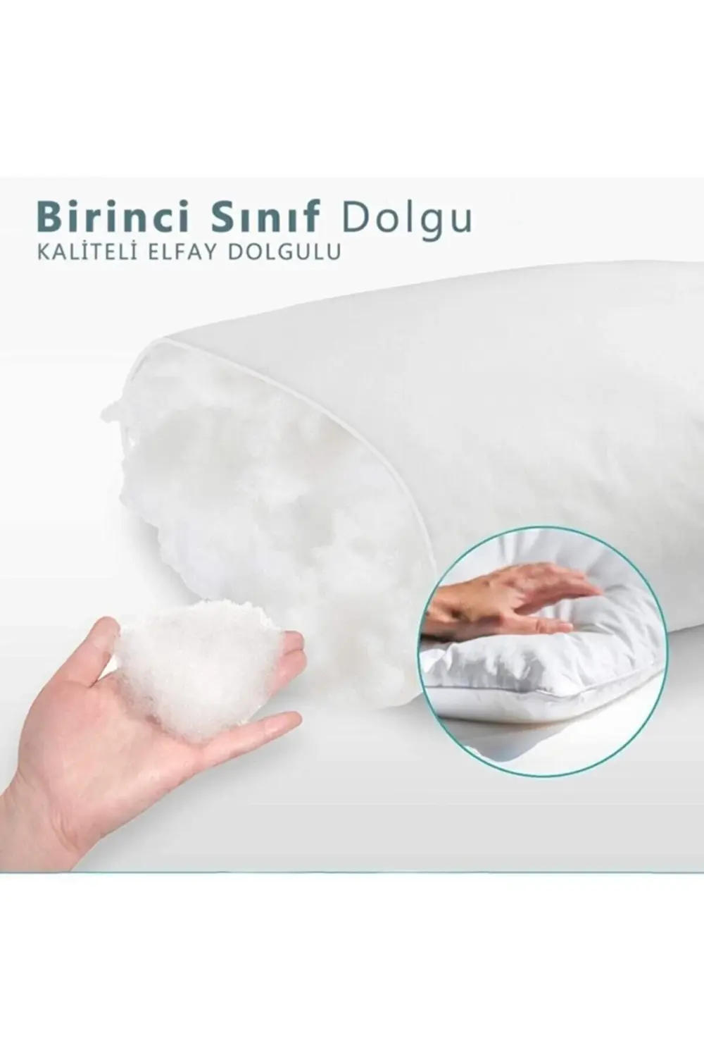 48x48 %100 1.sınıf Silikon-elyaf Dolgulu Kırlent Içi & Kırlent Kı