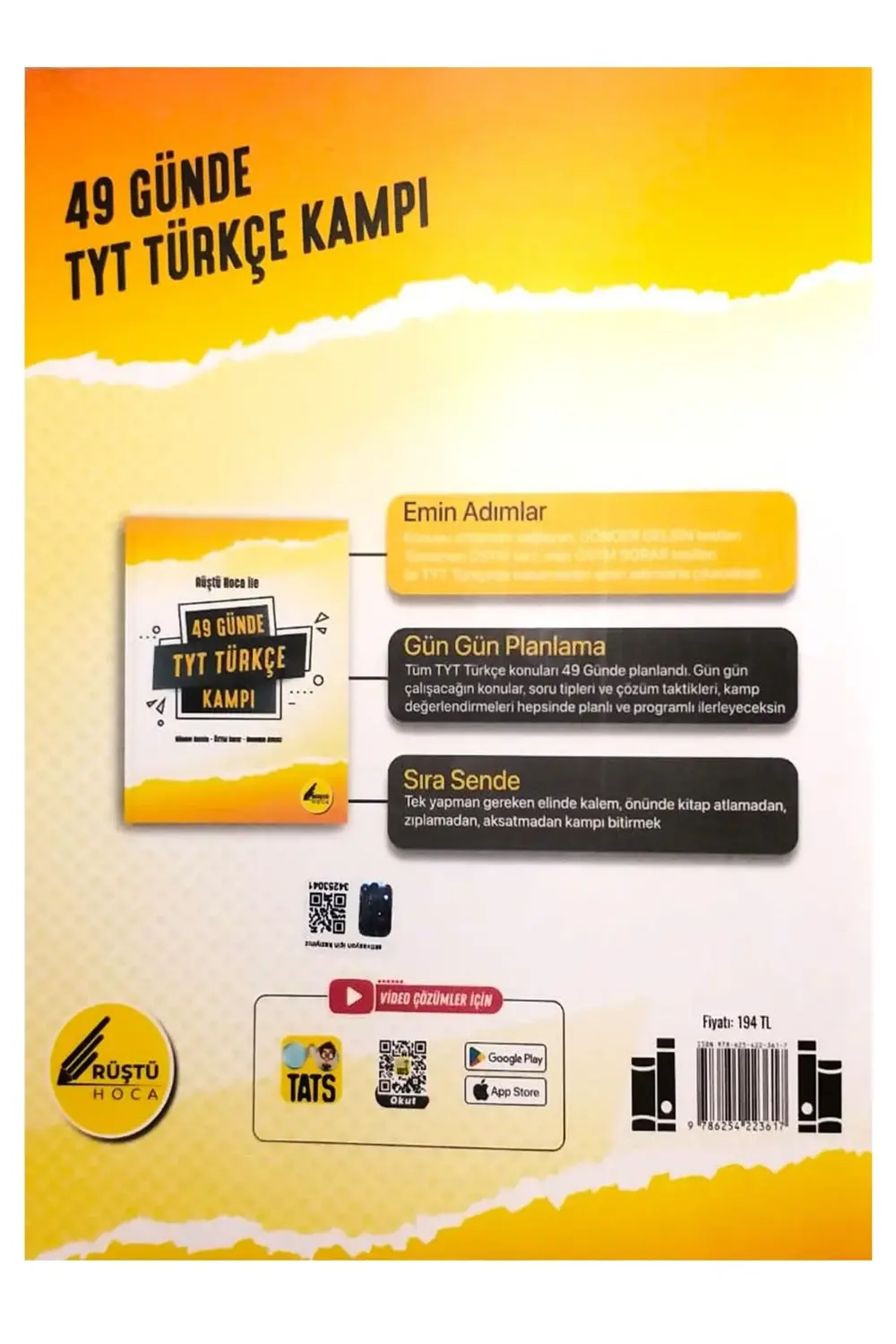 49 Günde TYT Türkçe Kampı ÖSYM Tarzı Rüştü Hoca Video Çözümlü 202