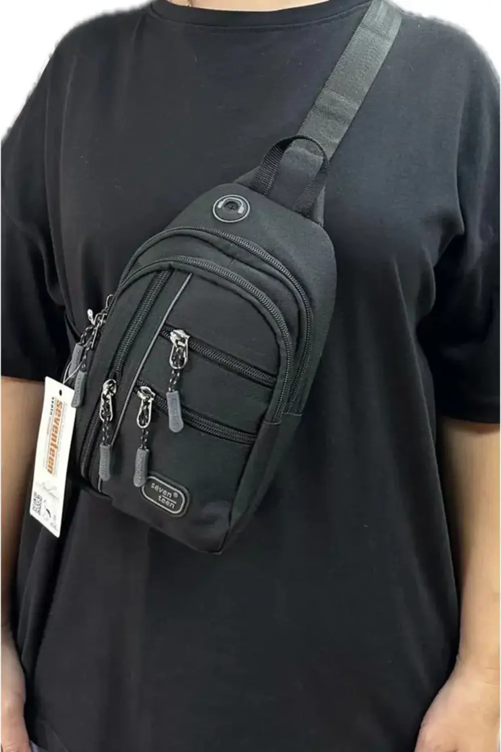 4924 Gösterişli Sportif Bol Bölmeli Çapraz Çanta