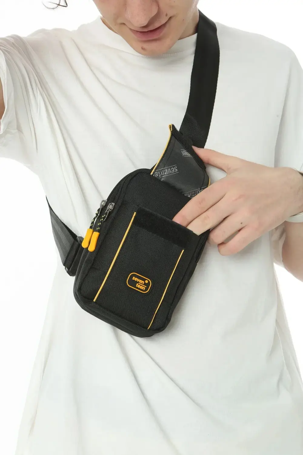 4928 Gösterişli Sportif Bol Bölmeli Çapraz Çanta