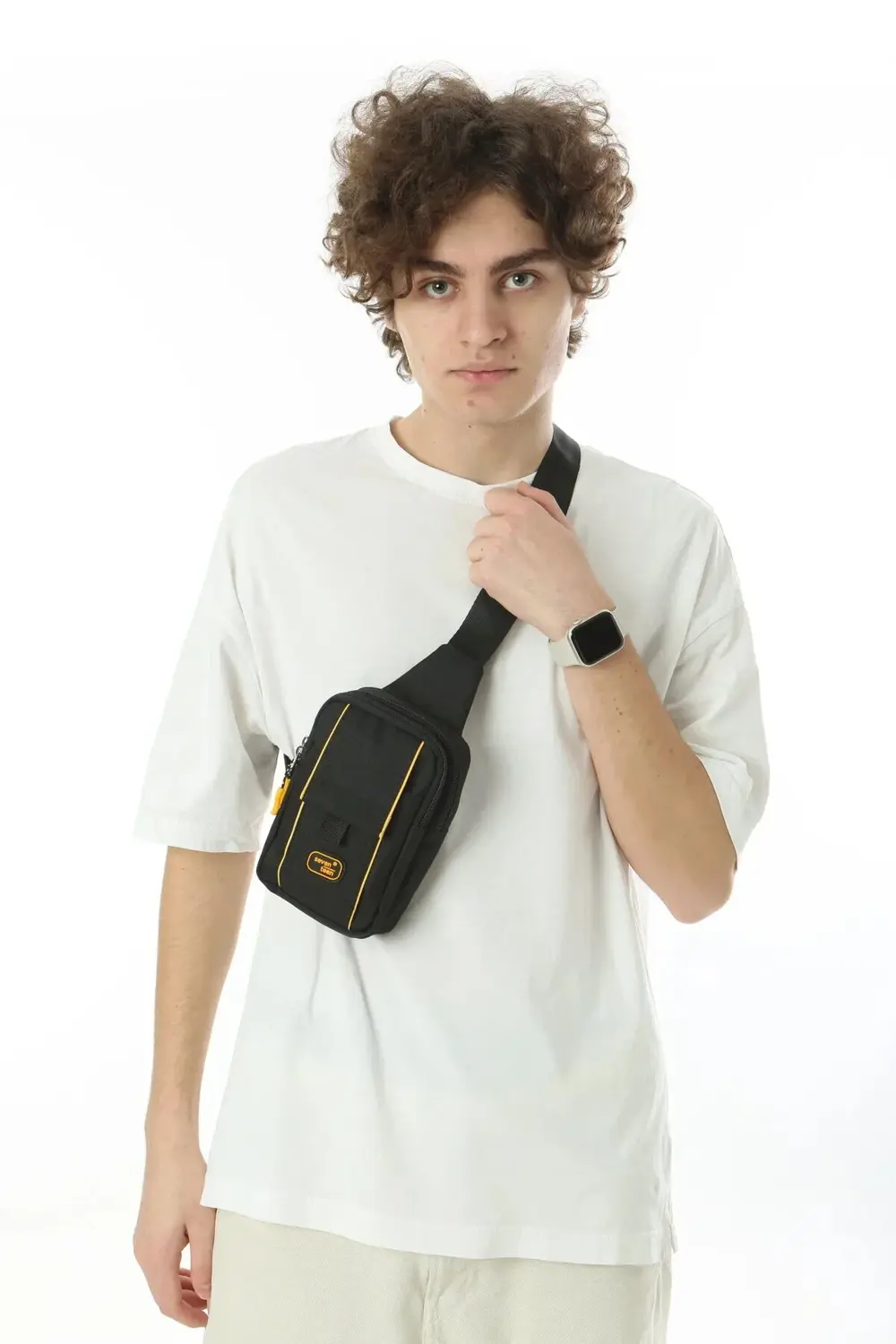 4928 Gösterişli Sportif Bol Bölmeli Çapraz Çanta