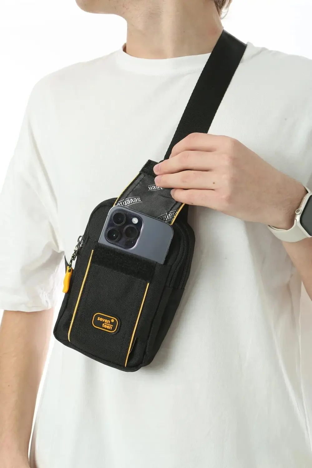 4928 Gösterişli Sportif Bol Bölmeli Çapraz Çanta