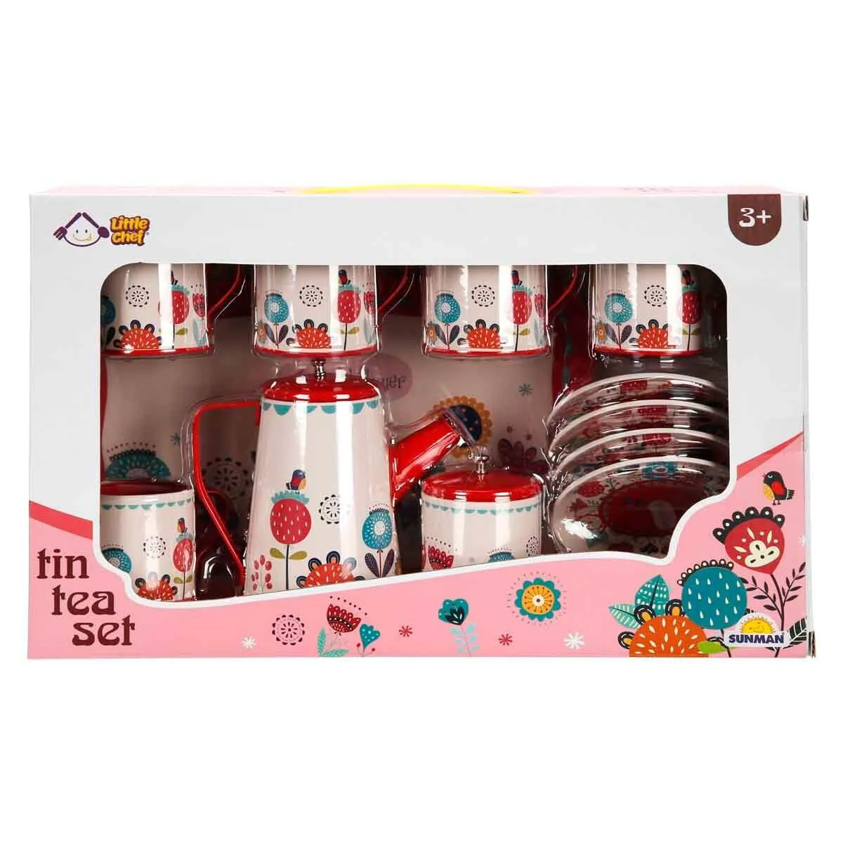 4939 SUN-YFN-LCH-METAL ÇAY SETİ ÇİÇEK DSN 2A 12PRÇ Fiyatı, Yorumları ve Özellikleri