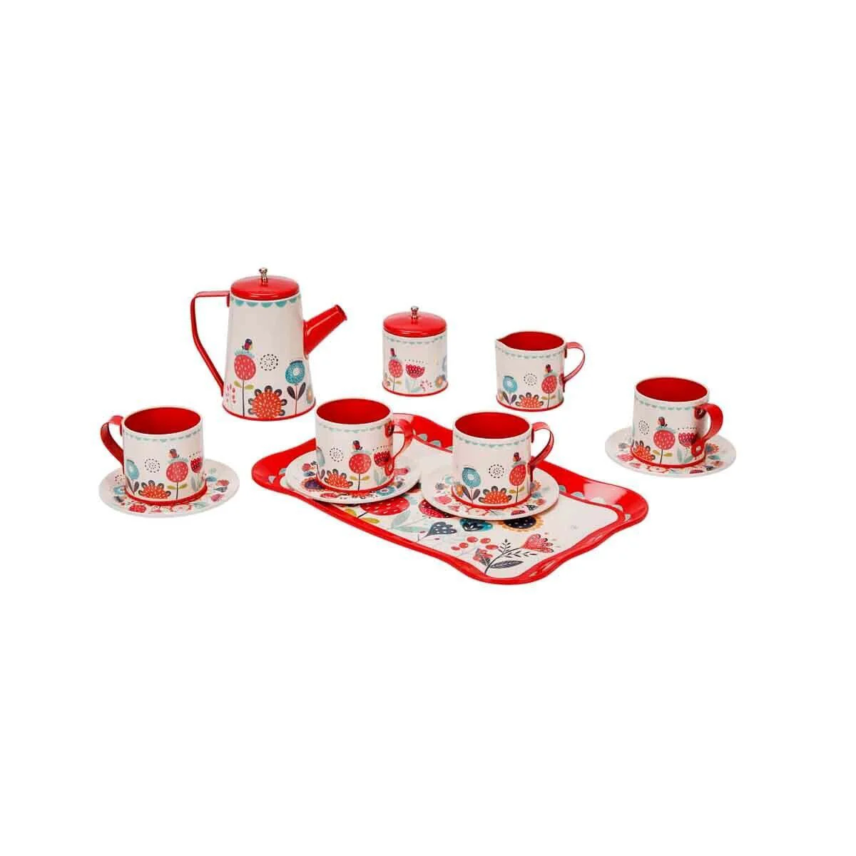 4939 SUN-YFN-LCH-METAL ÇAY SETİ ÇİÇEK DSN 2A 12PRÇ Fiyatı, Yorumları ve Özellikleri