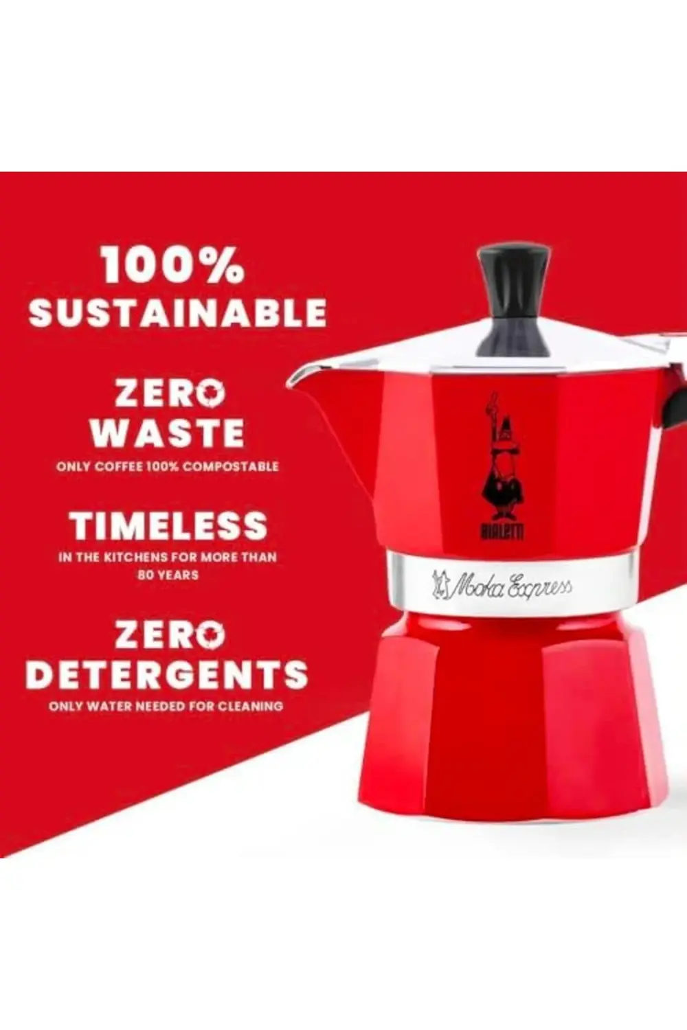 4942 Kahve Pişirici, 3 Bardak, Kırmızı 2li paket 1178227