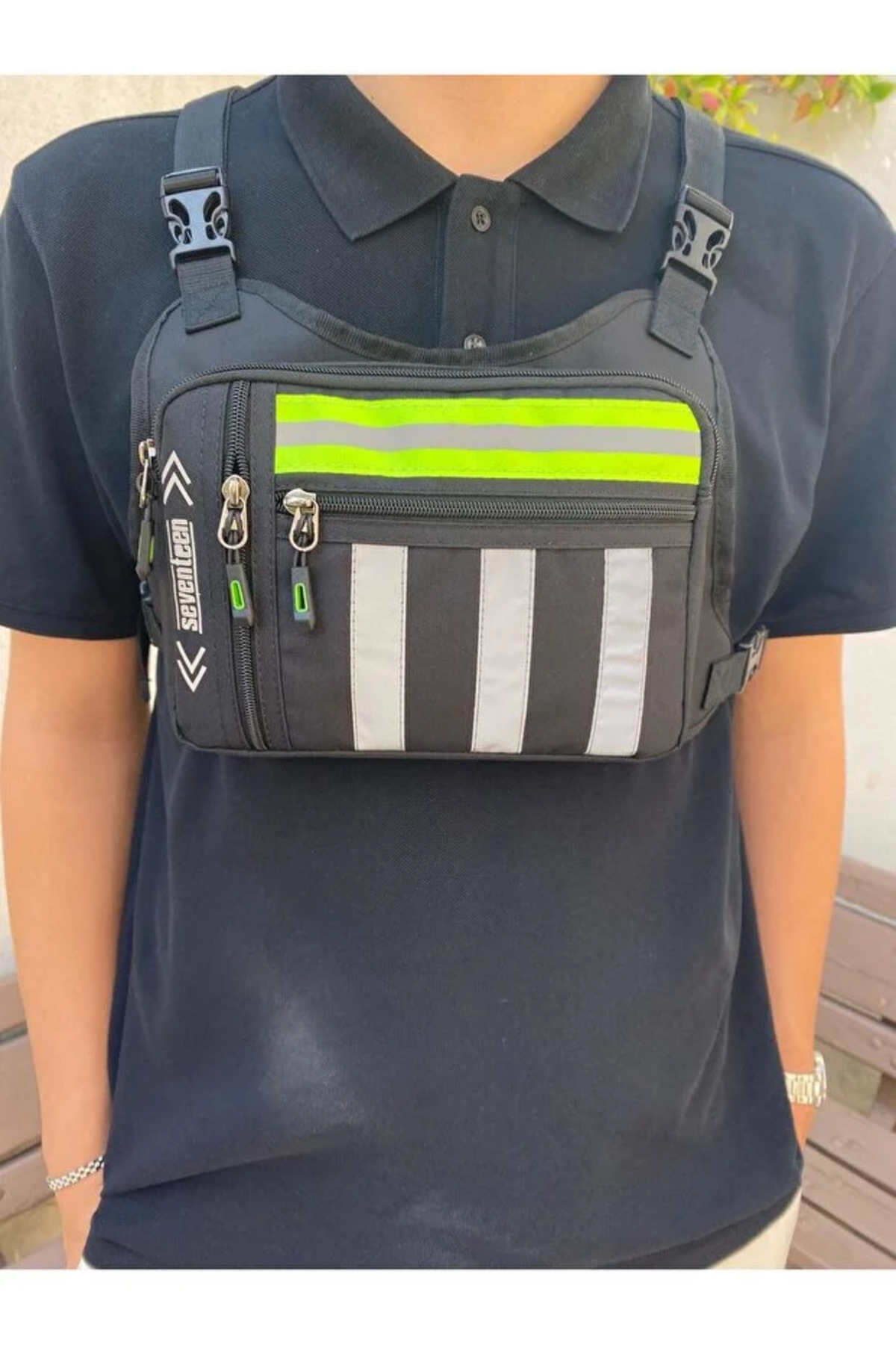 Monalisa Home 4983 Gösterişli Sporcu Neon Parlak Çanta