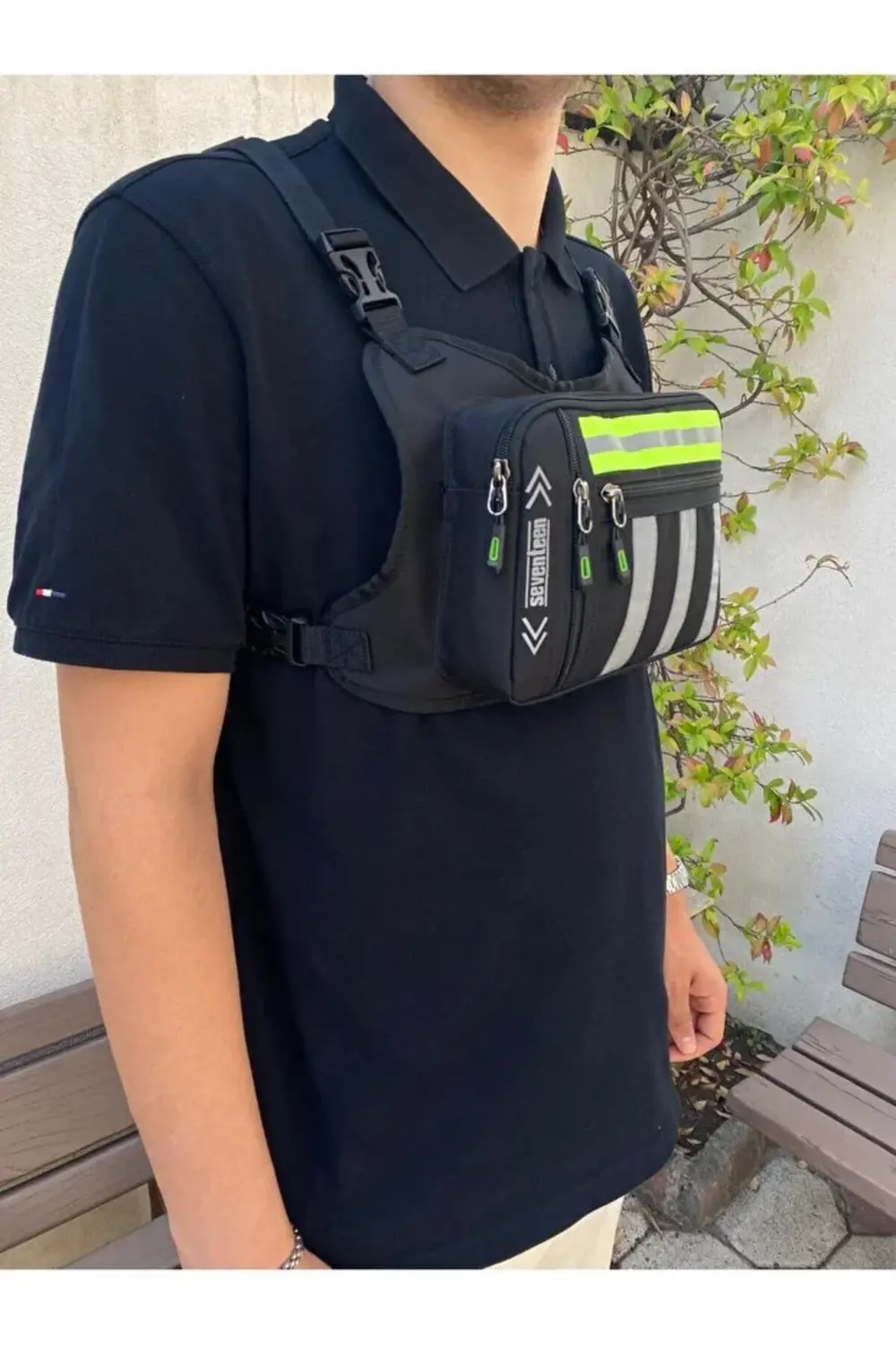 4983 Gösterişli Sporcu Neon Parlak Çanta