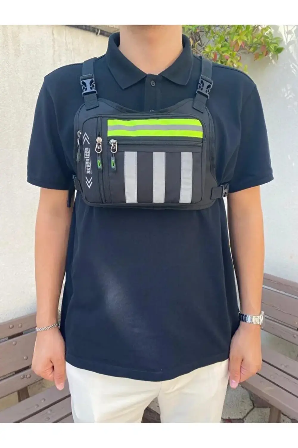 4983 Gösterişli Sporcu Neon Parlak Çanta