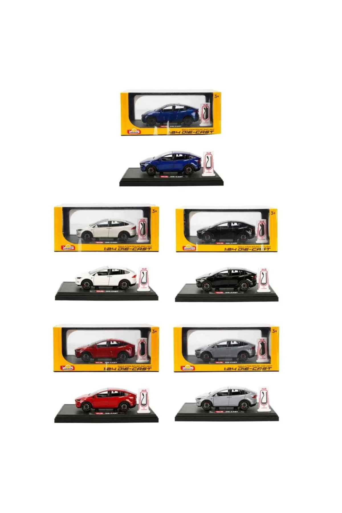 4998 NessiWorld-YFN-1 24 ARABA XLG MODEL-X 5R SESLİ IŞIKLI