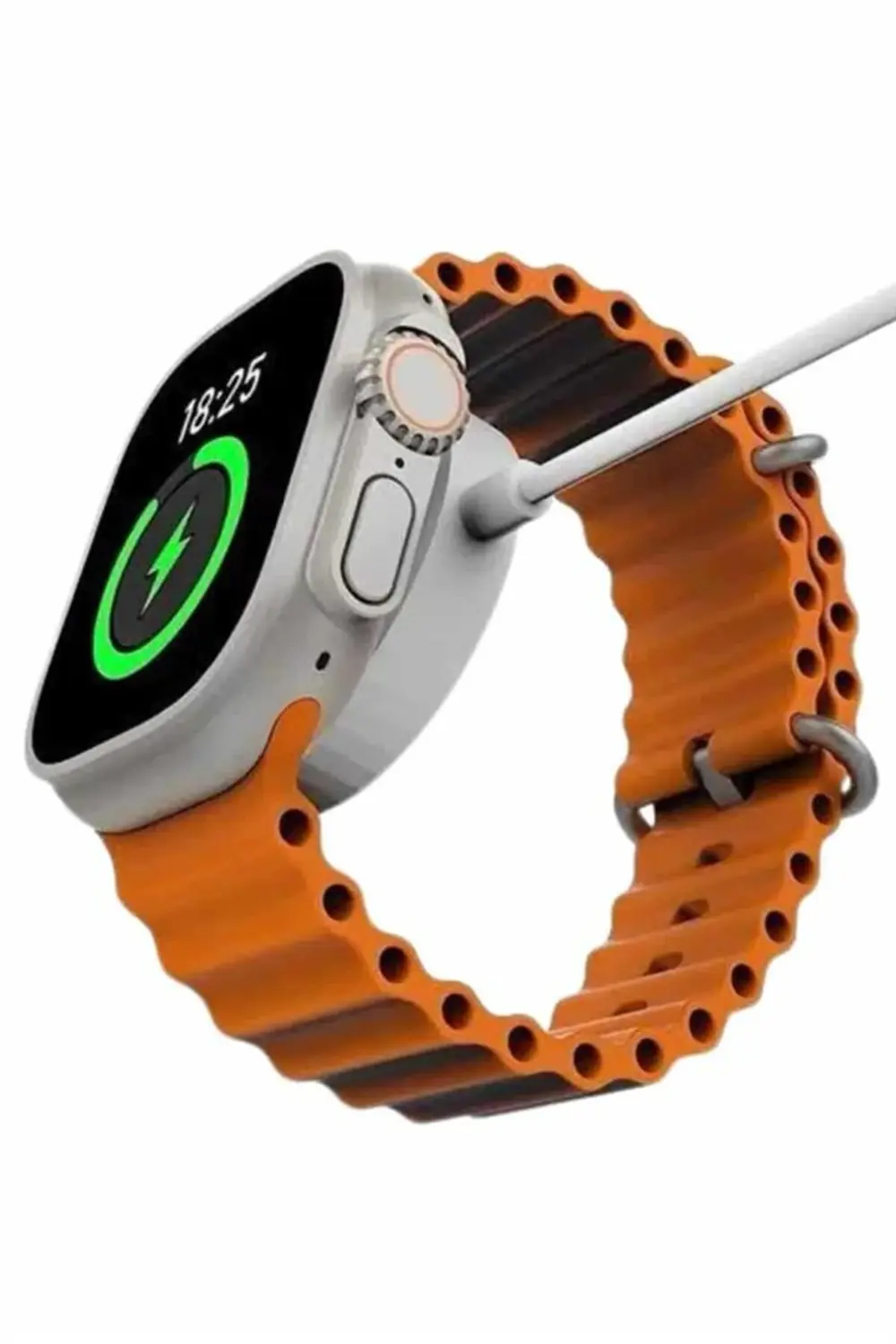 49mm Akıllı Saat Amoled Ekranlı Kadın Erkek Kol Saati Plastik Kor