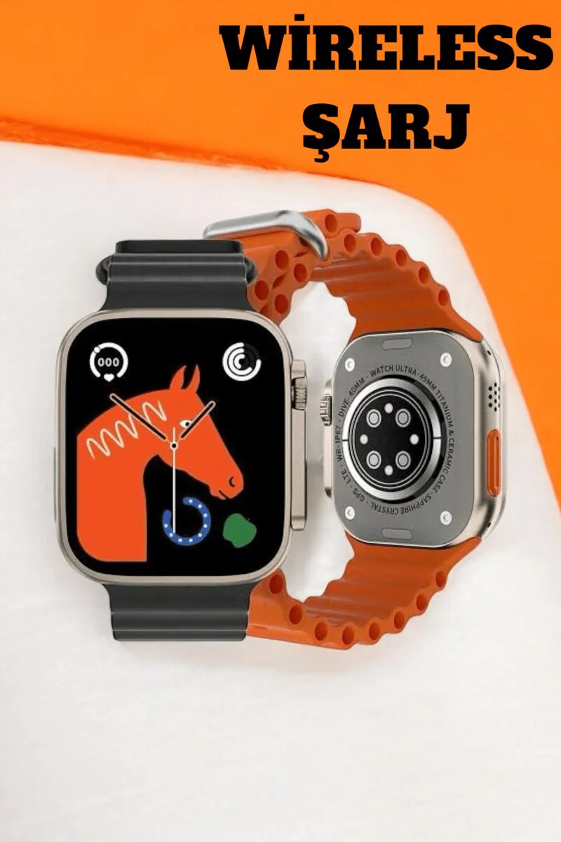 49MM Akıllı Saat - Kan Basıncı Ölçen ve Adımsayarlı Sağlık Takibi