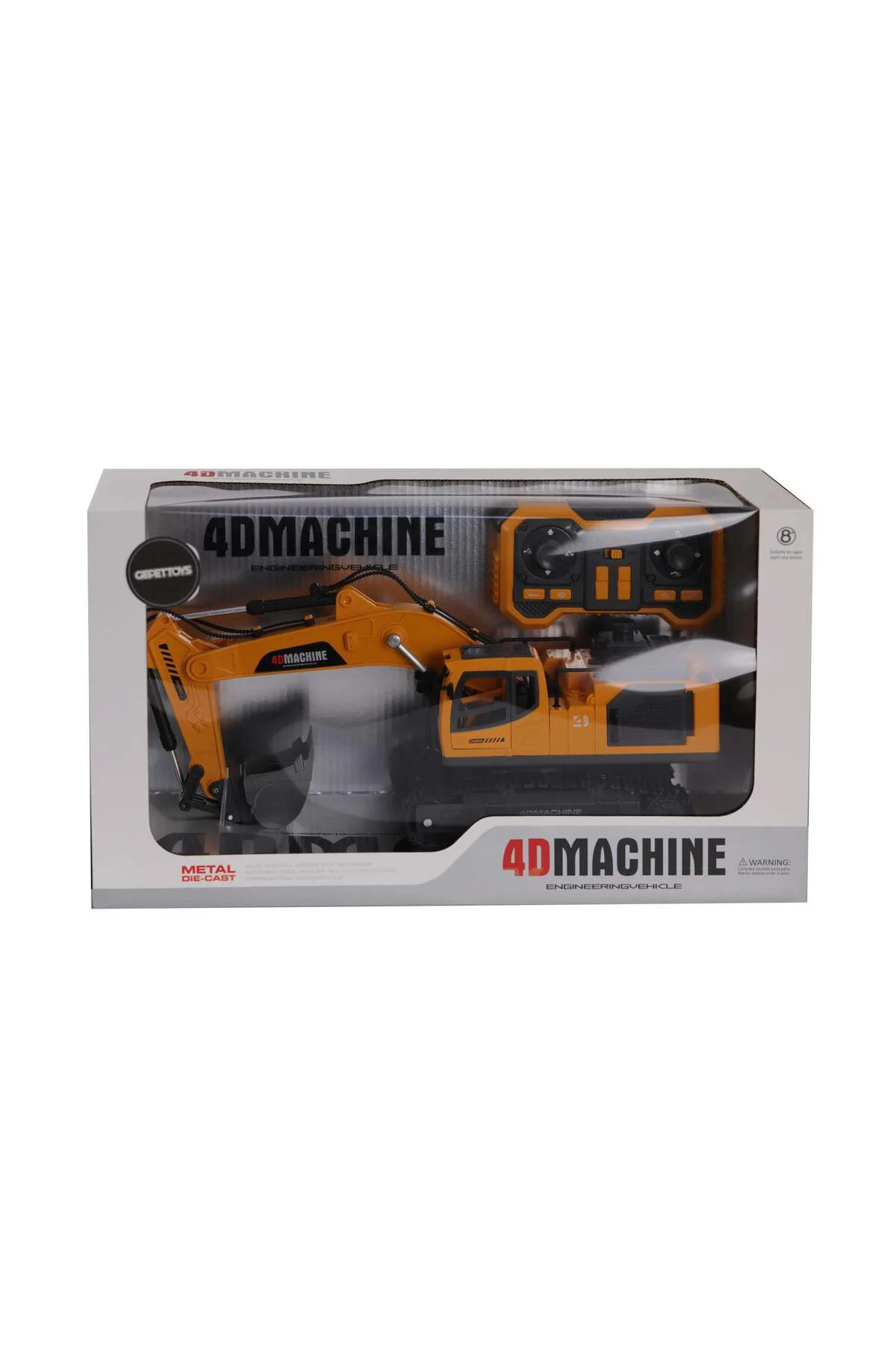 4D-E1 METAL AĞIZLI DUMAN ATAN FARKLI KONTROLLÜ EXCAVATOR