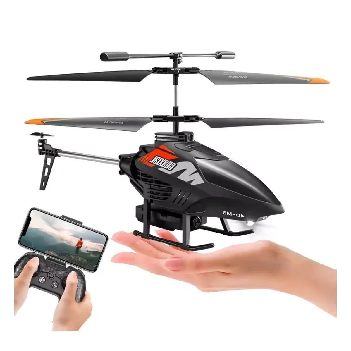 4D-M6 Kumandalı Kameralı Helikopter  4ch