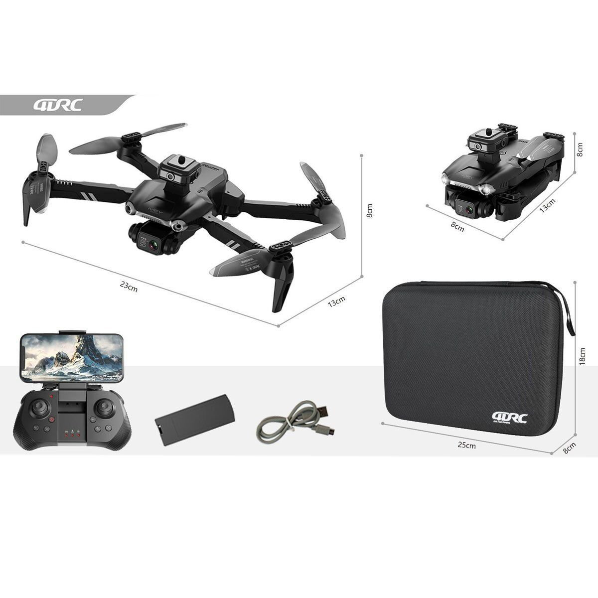 4D-V28  080P Full HD Camera Brushless - Gepettoys