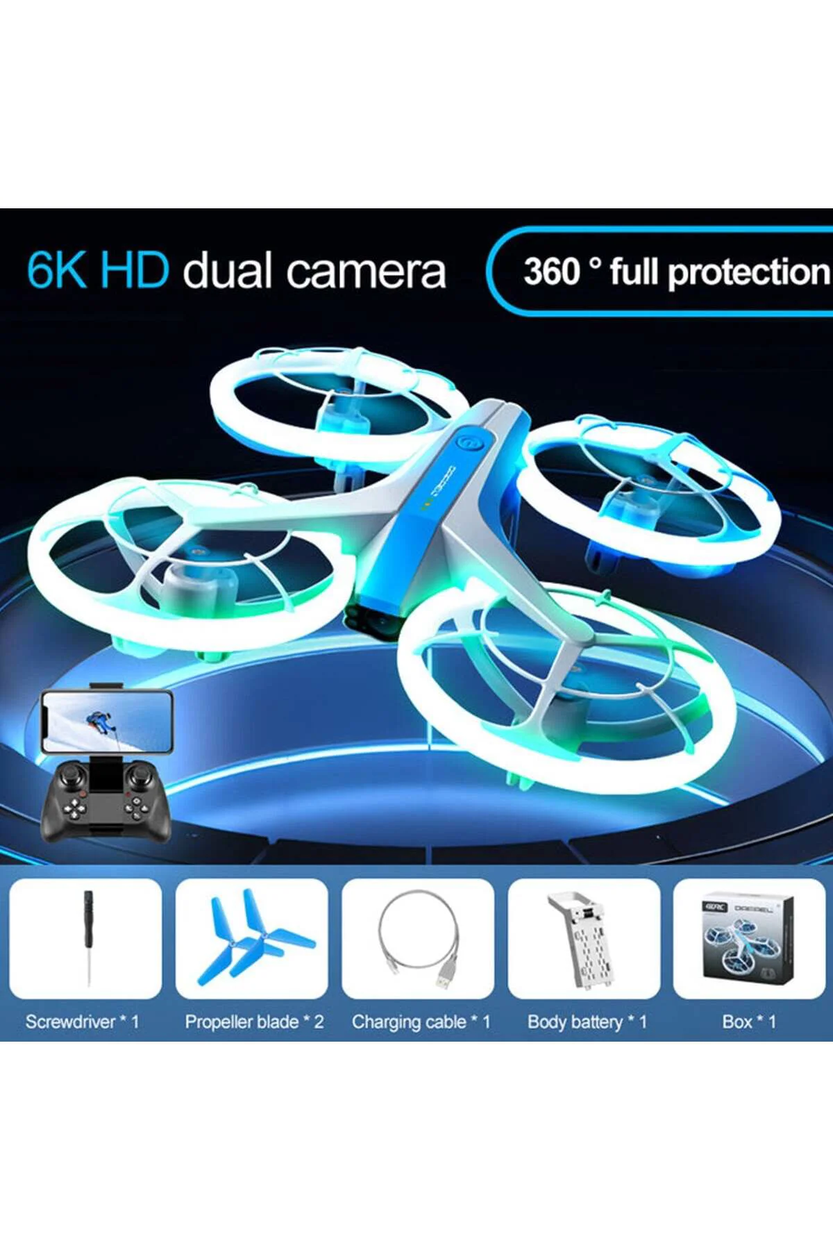 4D-V33 LED IŞIKLI DRON 4D-V33 LED IŞIKLI DRON
