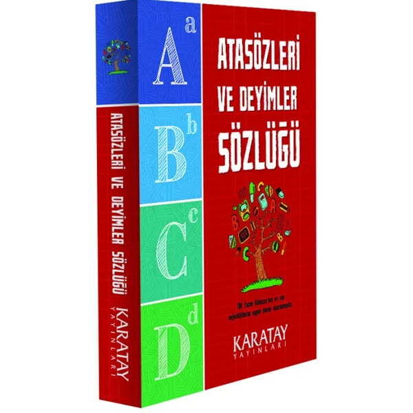 4E Sözlük Büyük Atasözleri Ve Deyimler Karton Kapak Karatay Yayın