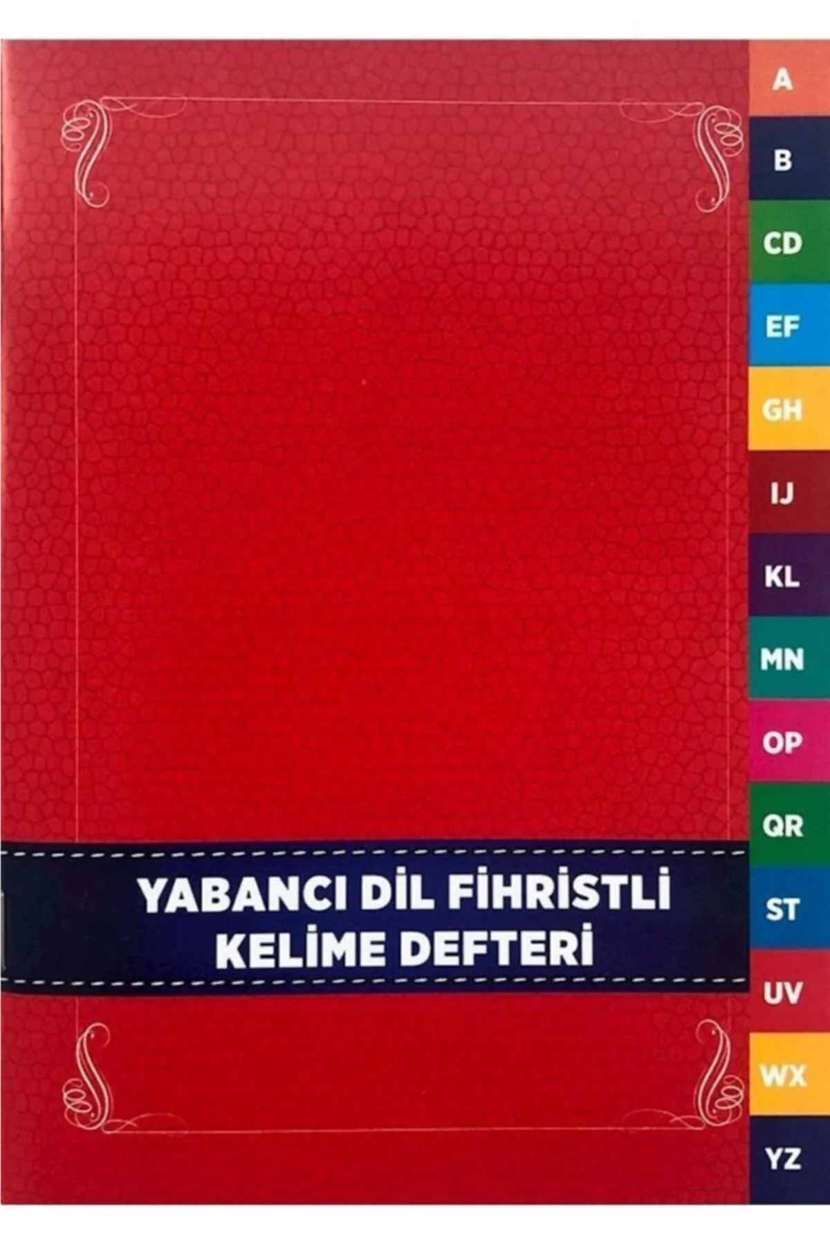 4e Yabancı Dil Kelime Defteri Fihristli 14x19 Cm Karton Kapak 48 