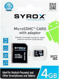 4GB hafıza kartı