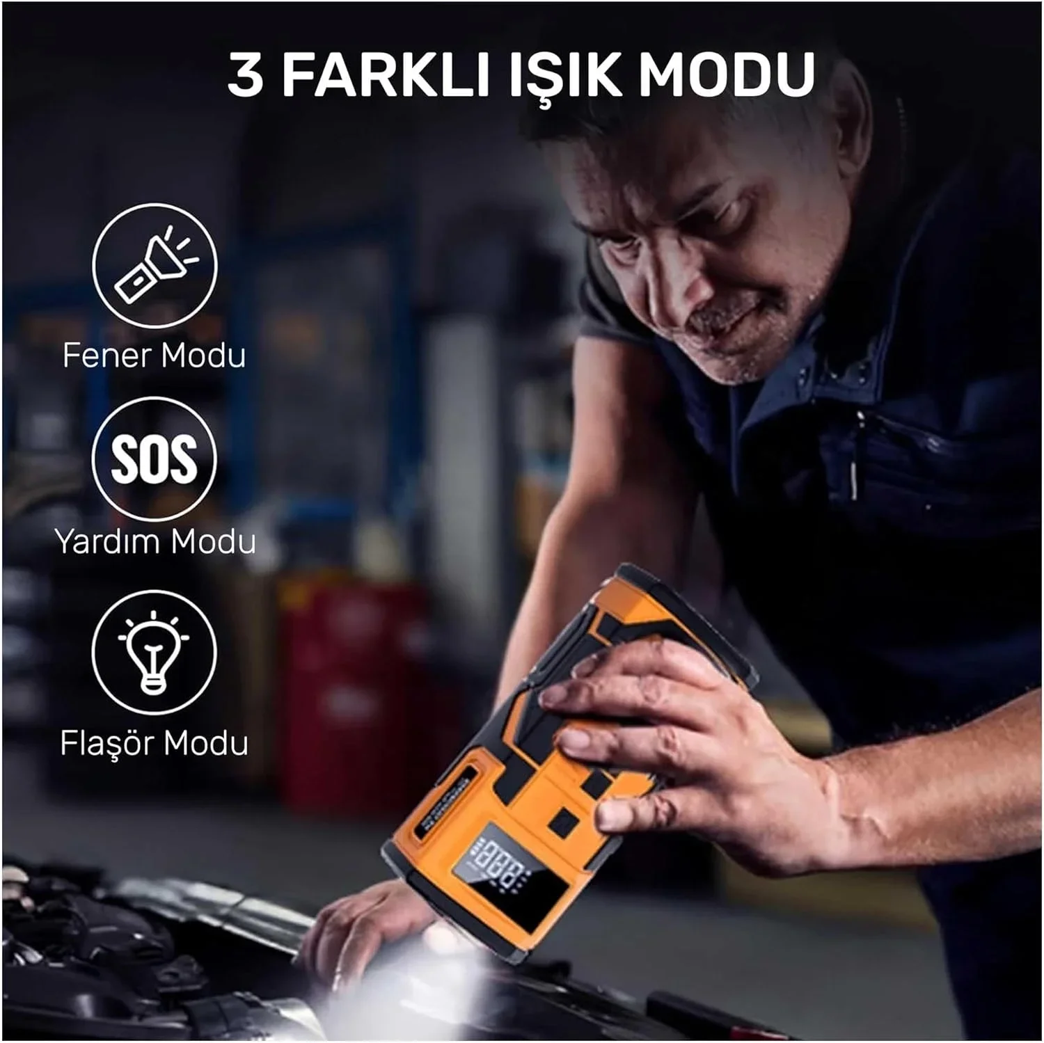 4in1 10.000mah Akü Takviyeli, Powerbanklı Reflektörlü Bx40 Fiyatı, Yorumları ve Özellikleri