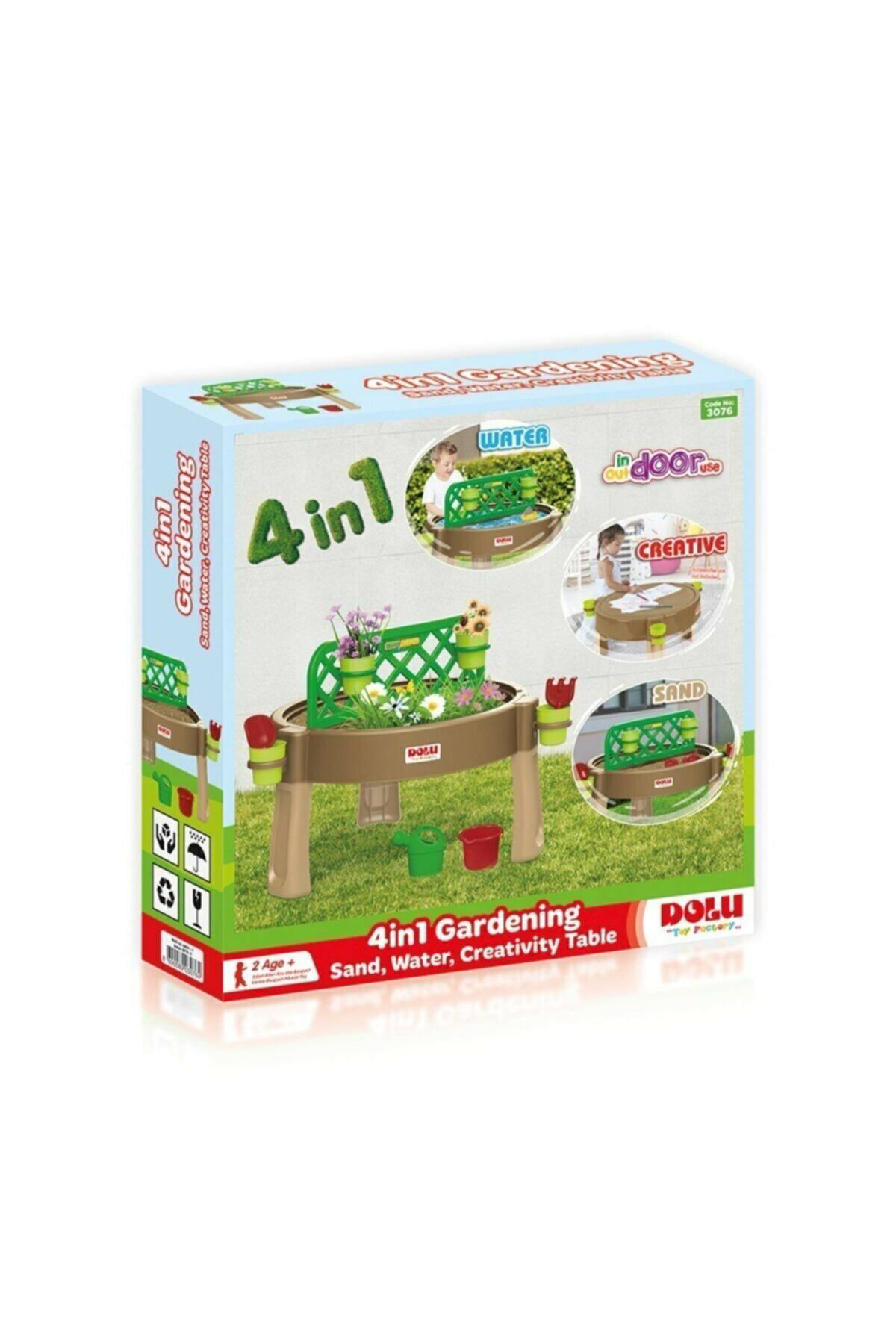 Dolu 4İn1 Bahçe Kum Su Oyunu