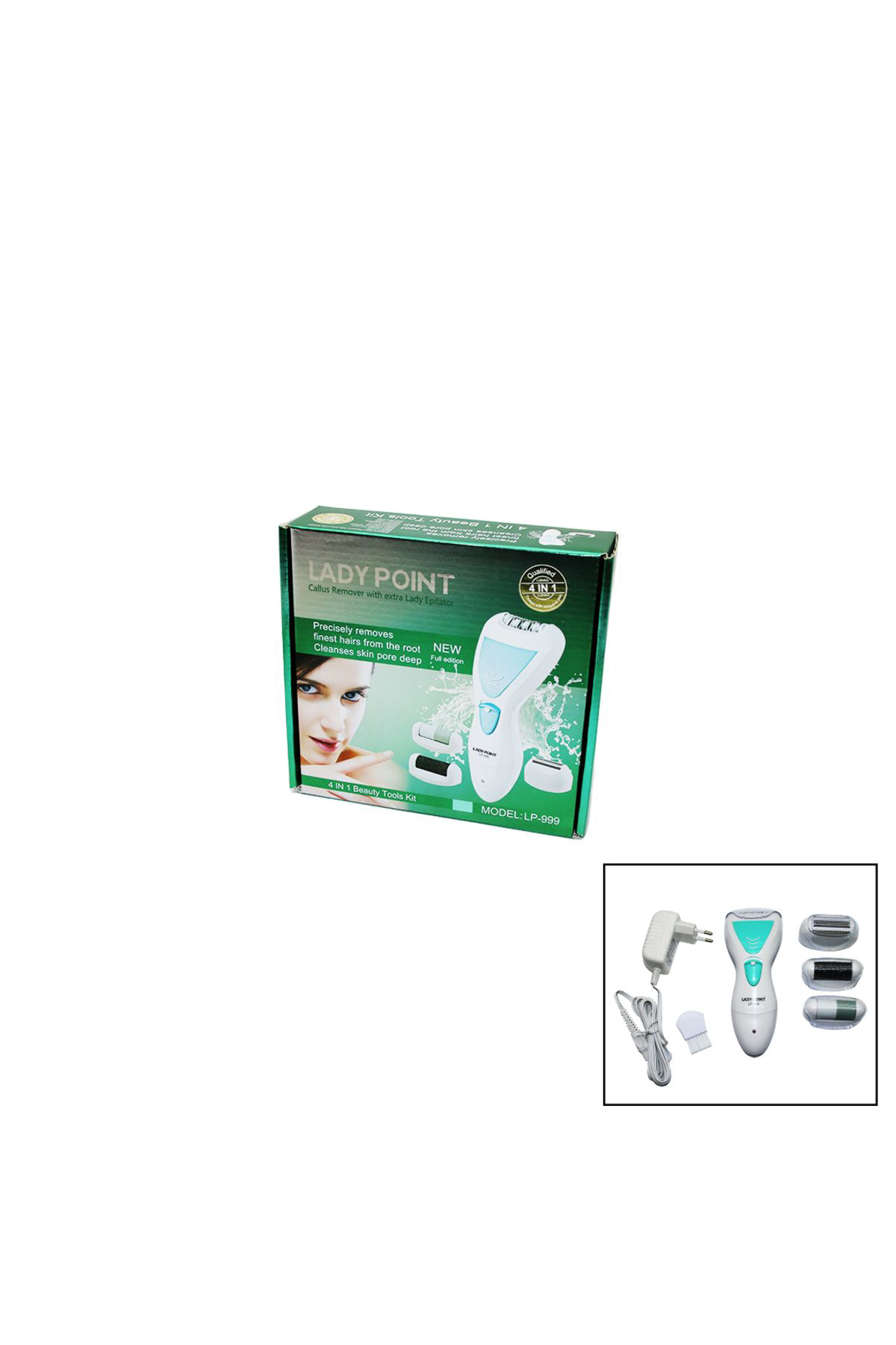Ok Aksesuar 4İn1 Başlikli Epilasyon Makinesi Go50607437720