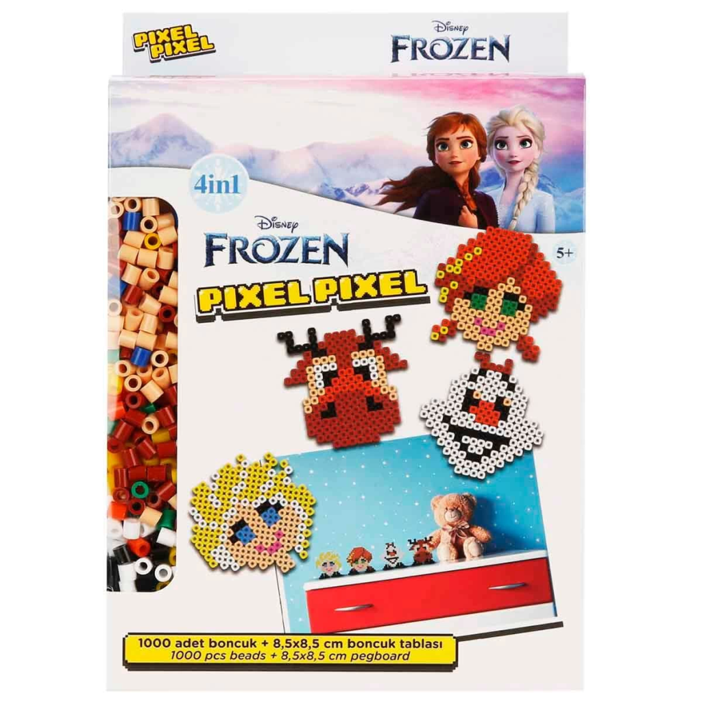 4in1 Disney Frozen Pixel Pixel Boncuk Aktivite ve Oyuncak Seti 4in1 Disney Frozen Pixel Pixel Boncuk Aktivite ve Oyuncak Seti