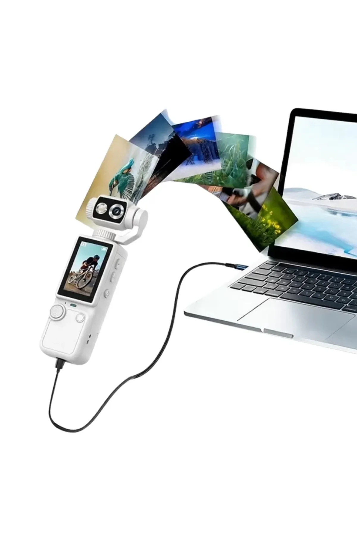 4K Çekim Yapabilen El Kamerası Otomatik Odaklama ve Çok Fonksiyon