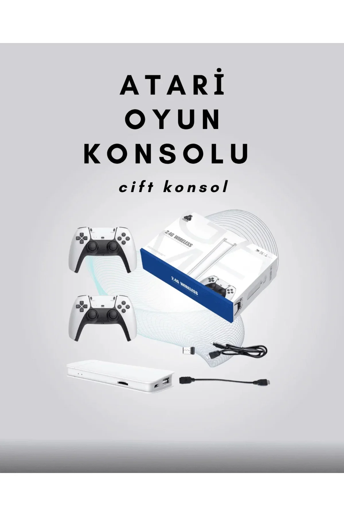 4K Destekli Bluetooth Retro Oyun Konsolu – M15 Modeli 4K Destekli Bluetooth Retro Oyun Konsolu – M15 Modeli