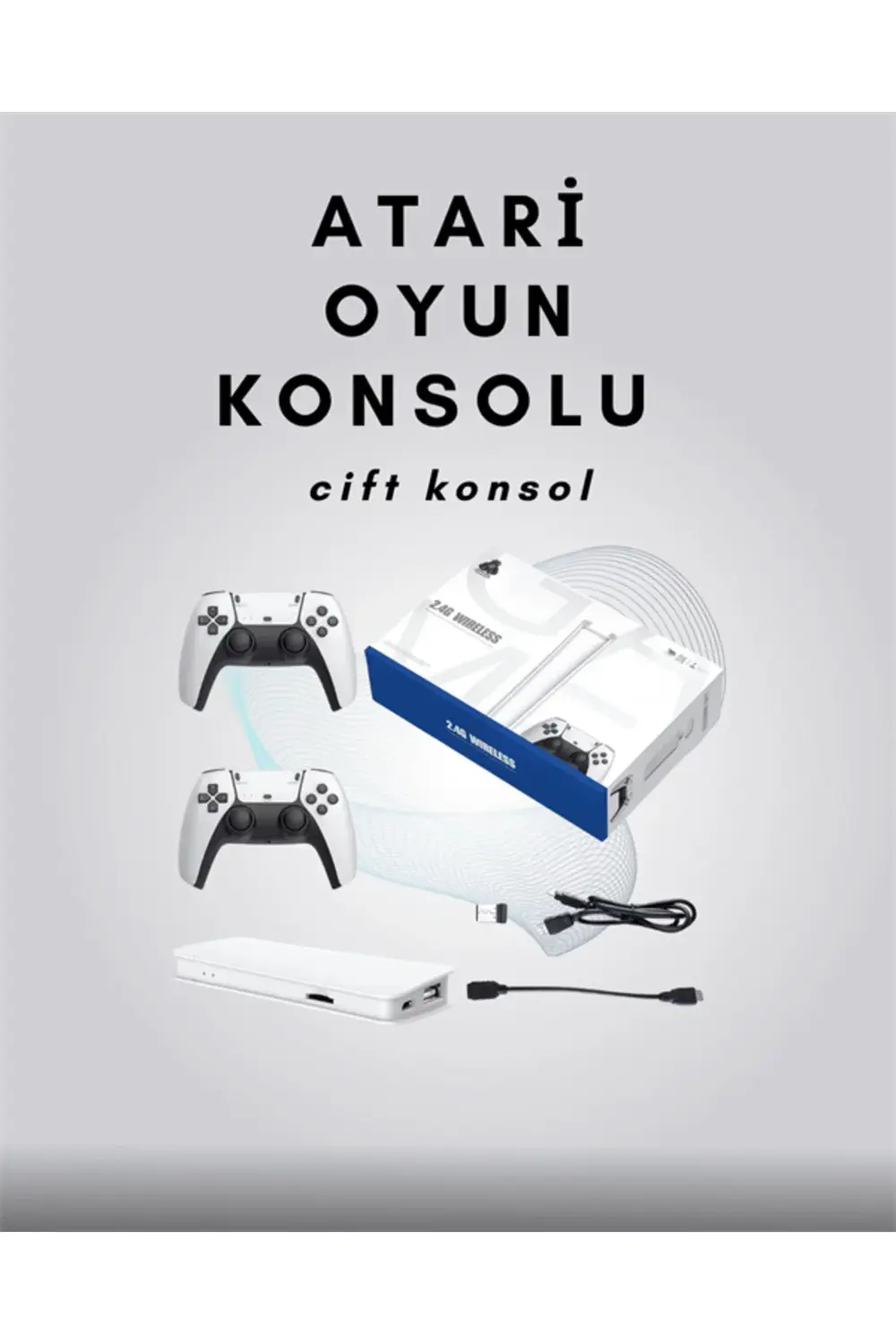 4K Destekli Bluetooth Retro Oyun Konsolu – M15 Modeli