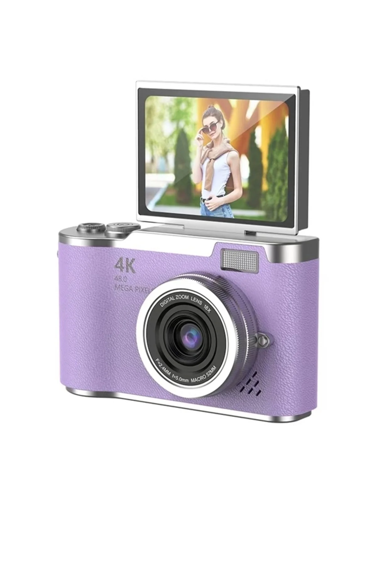 4K Dijital Retro Video Kamera 48MP 18X Zoom Flaşlı (32GB) Kart Dijital Vlog Fotoğraf Makinesi TÜRKÇE 4K Dijital Retro Video Kamera 48MP 18X Zoom Flaşlı (32GB) Kart Dijital Vlog Fotoğraf Makinesi TÜRKÇE