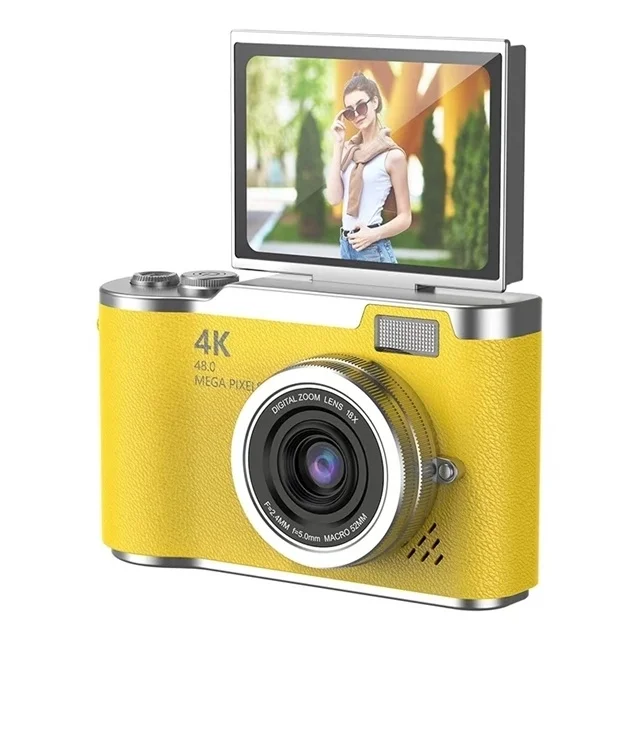 4k Dijital Retro Video Kamera 48mp 18x Zoom Flaşlı (32gb) Kart Dijital Vlog Fotoğraf Makinesi Türkçe Fiyatı, Yorumları ve Özellikleri